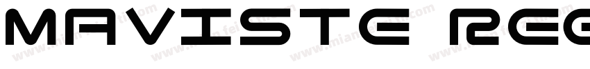 Maviste Regular字体转换
